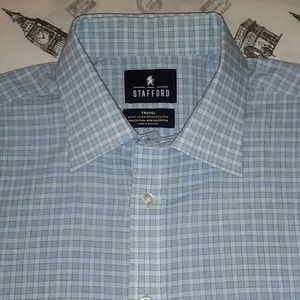 Stafford travel men's    shirt 16 34-35